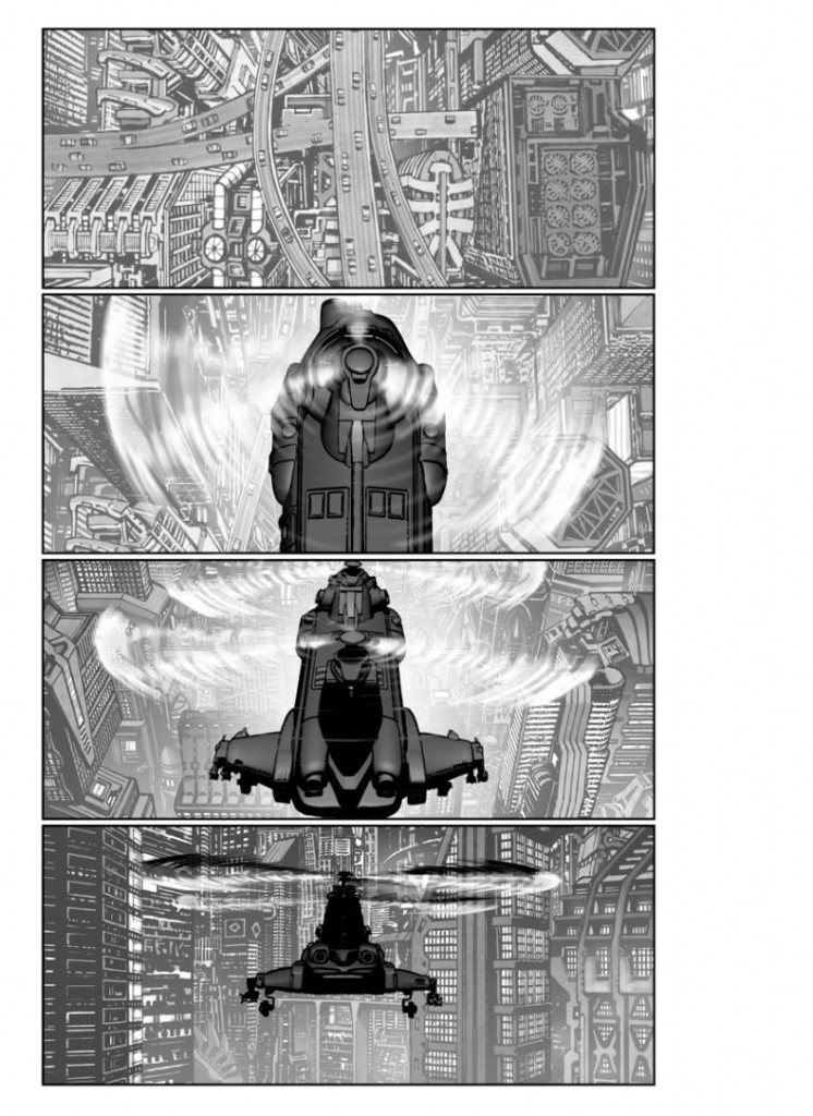 Akira Chopper 02 746x1024 Veja os storyboards da adaptação de Akira