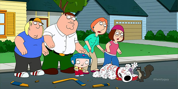 Brian atropelado Brian atropelado Family Guy: o adeus a Brian Griffin