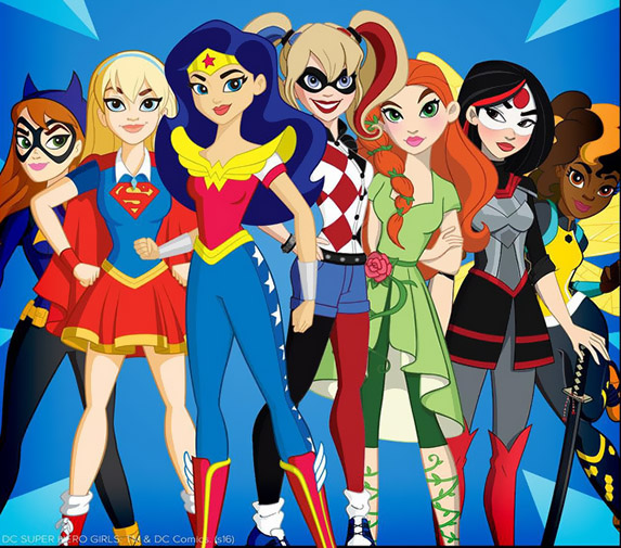 pic Super Hero Girls Personagens Nomes popground